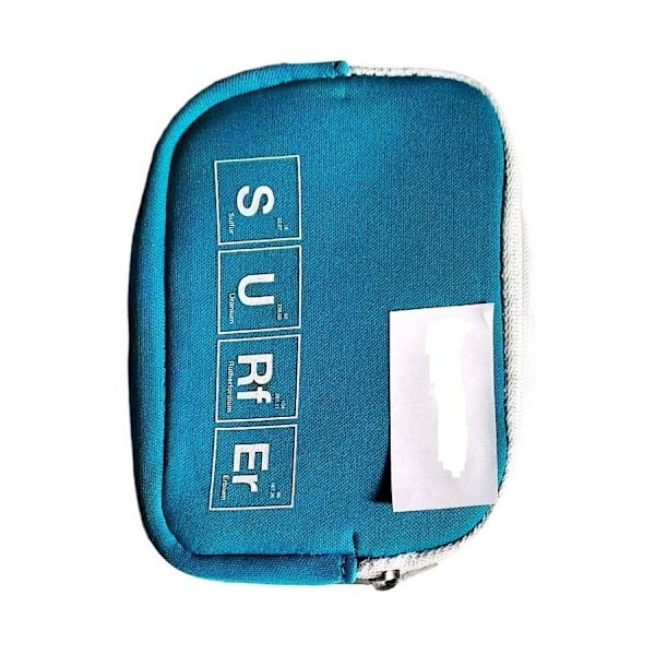 Onebig Element Surfer Periodiska Systemet Gadget Väska One Size Blå/ Blue/White One Size