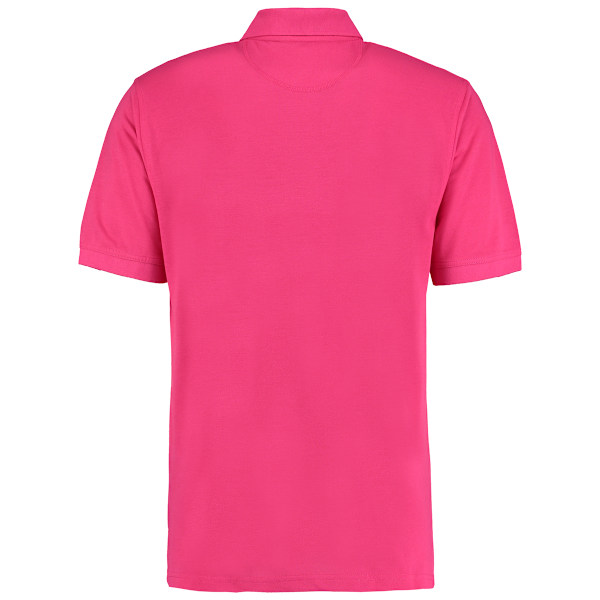 Kustom Kit Klassic Superwash Kortärmad Poloskjorta för Herr 2XL R Raspberry 2XL