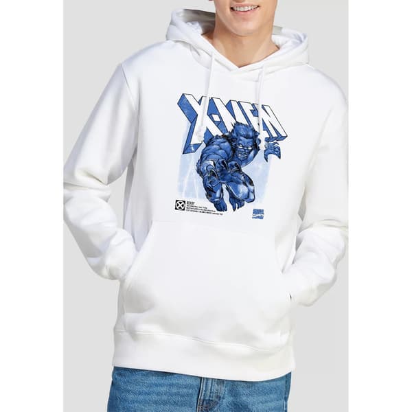 Marvel Herr X-Men Beast Hoodie L Vit White L