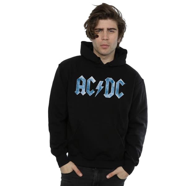 AC/DC Herr Ice Logo Bomullströja 3XL Svart Black 3XL