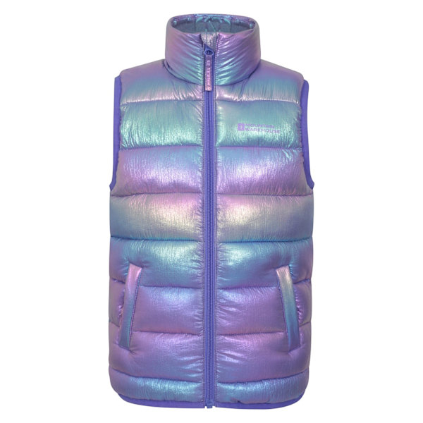 Mountain Warehouse Barn/Barn Rocko Plain Padded Gilet 11-1 Blue 11-12 Years