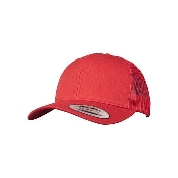 Flexfit Unisex Retro Trucker Cap One Size Röd Red One Size