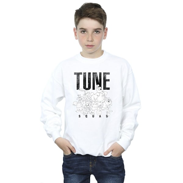 Space Jam: A New Legacy Boys Tune Squad Group Sweatshirt 3-4 år White 3-4 Years