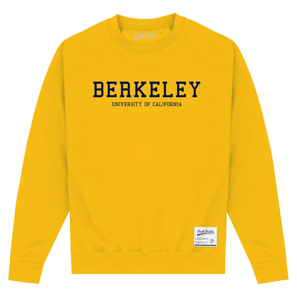 UC Berkeley Unisex Vuxen Text Sweatshirt L Guld Gold L