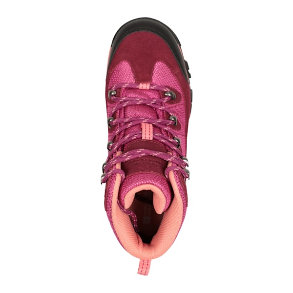 Mountain Warehouse Barn/Barn Trail Suede Vandringsskor 13 Pink 13 UK Child