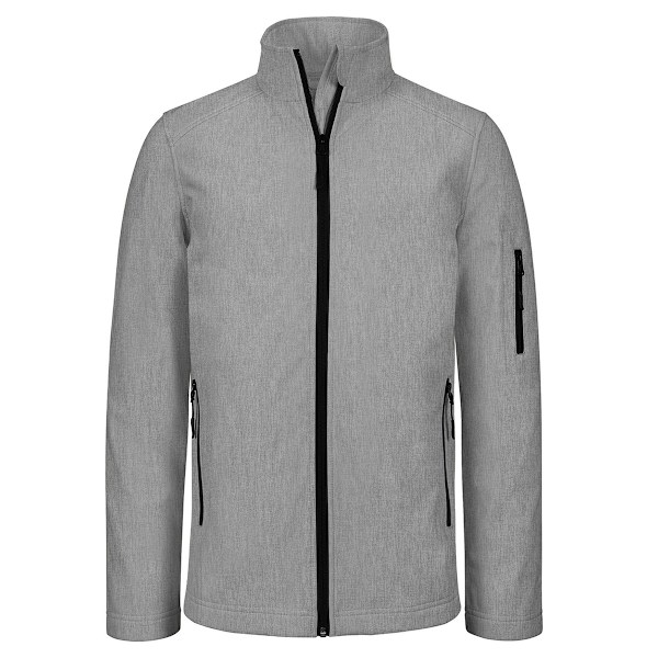 Kariban Herr Modern Softshell 3-lagers Prestandajacka Marl Grey S