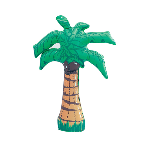 Bristol Novelty Uppblåsbar Palm 45cm Grön/Brun Green/Brown 45cm