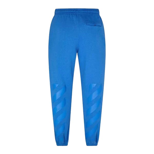 Off White Herr Sweatpants L Blå Blue L