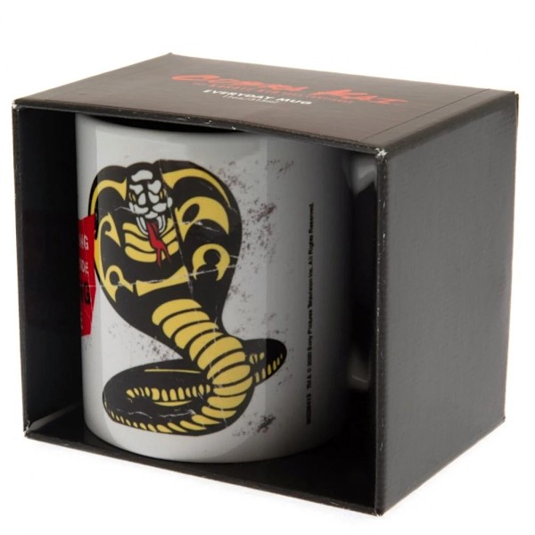 Cobra Kai Stark Mugg En Storlek Vit/Röd/Gul White/Red/Yellow One Size