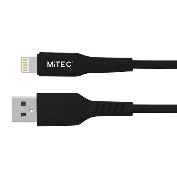 MiTEC Lightning-kabel En Storlek Svart Black One Size