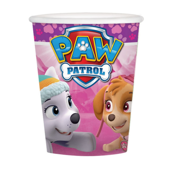 Paw Patrol Paper 266 ml Party Cup (Pack om 8) One Size Multicolo Multicoloured One Size