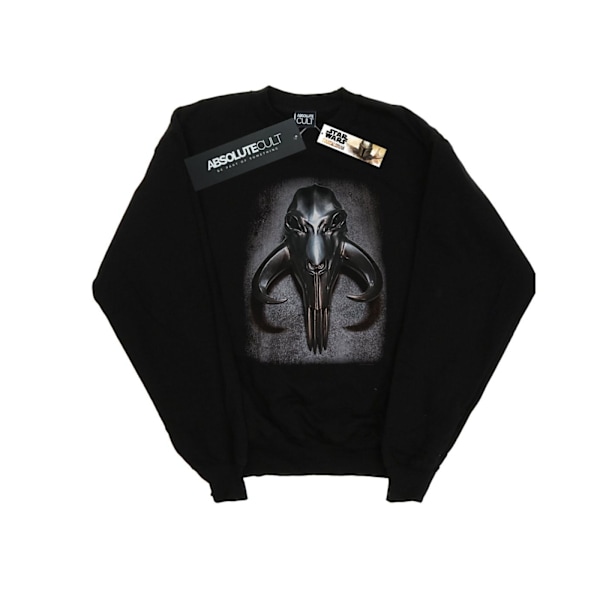 Star Wars Pojkar The Mandalorian Mythosaur Skull Sweatshirt 5-6 år Black 5-6 Years