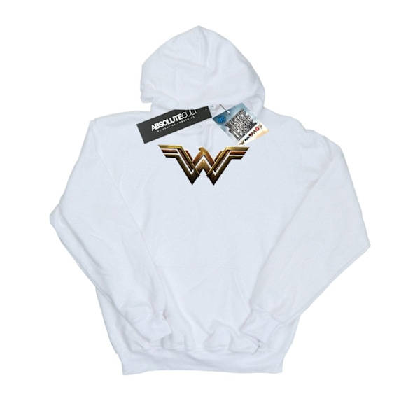 DC Comics Justice League Movie Wonder Woman Emblem Hoodie White M