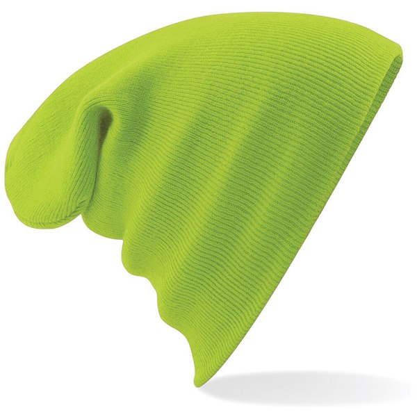 Beechfield Soft Feel Knitted Winter Hat One Size lime Green lime Green One Size