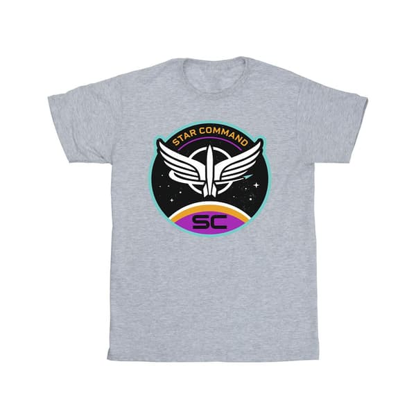 Disney Herr Lightyear Star Command Circle T-shirt M Marinblå Navy Blue M