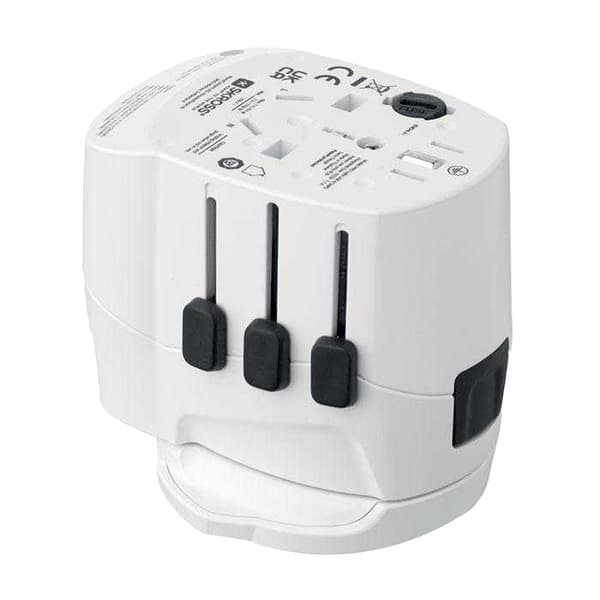 MidOcean Reseadapter En Storlek Vit White One Size