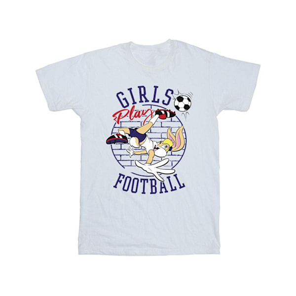 Looney Tunes Mens Lola Bunny Girls Play Football T-Shirt L Vit White L