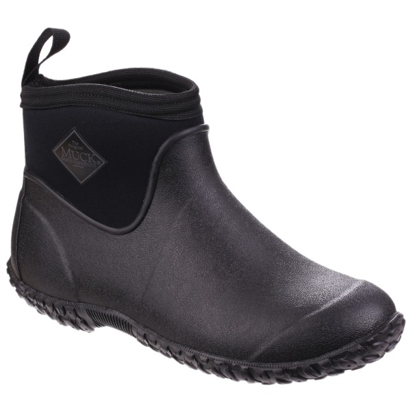 Muck Boots Muckster II Ankle All-Purpose Lättviktssko för Herrar Black/Black 9 UK