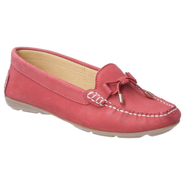 Hush Puppies Dam/Kvinnor Maggie Slip On Moccasin 4 UK Röd Red 4 UK