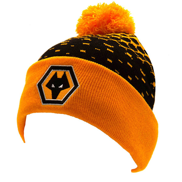 Wolverhampton Wanderers FC Fade Beanie One Size Svart/Gul Black/Yellow One Size