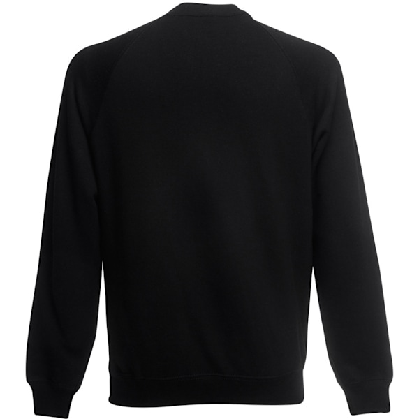 Fruit Of The Loom Barnkläder Unisex Raglanärm Sweatshirt 3-4 Black 3-4