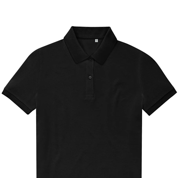 B&C Dam/Damer My Eco Polo Shirt 10 UK Svart Black 10 UK