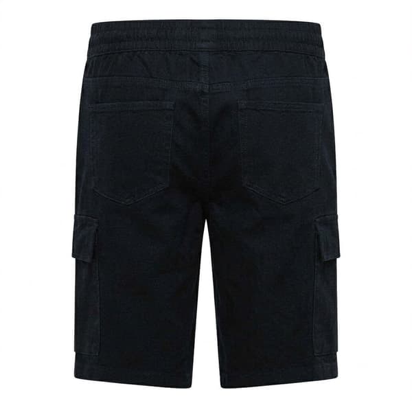 Crosshatch Herr Janscore Cargo Shorts med Helprint L Marinblå Navy L