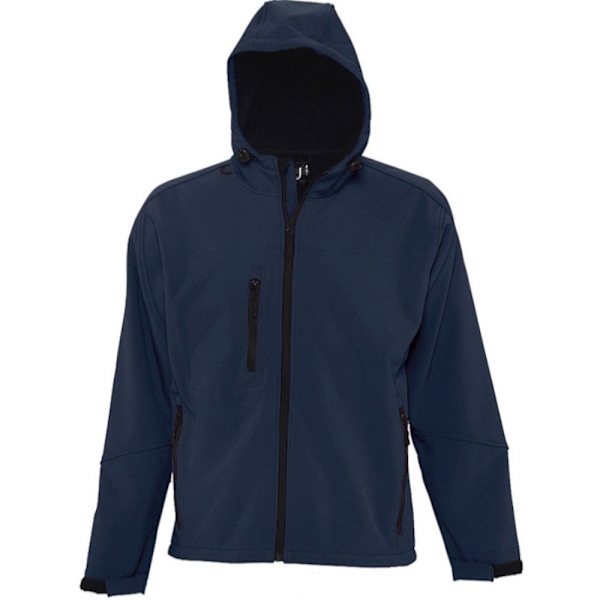 SOLS Replay Herr Huvtröja Soft Shell Jacka (Andas, Vindtät French Navy XL