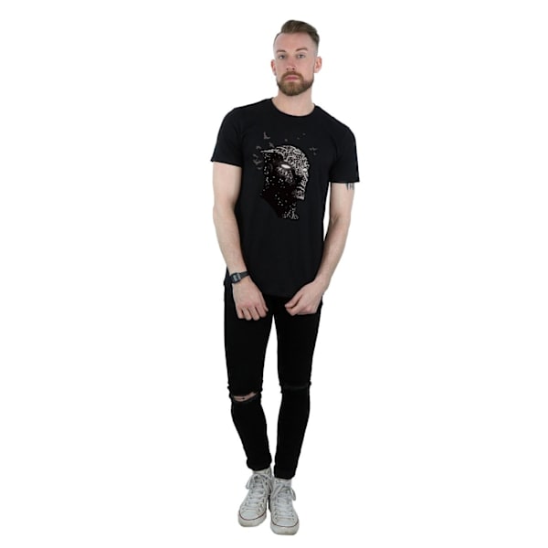 Marvel Herr Svart Panter Tribe Mask T-shirt 3XL Svart Black 3XL