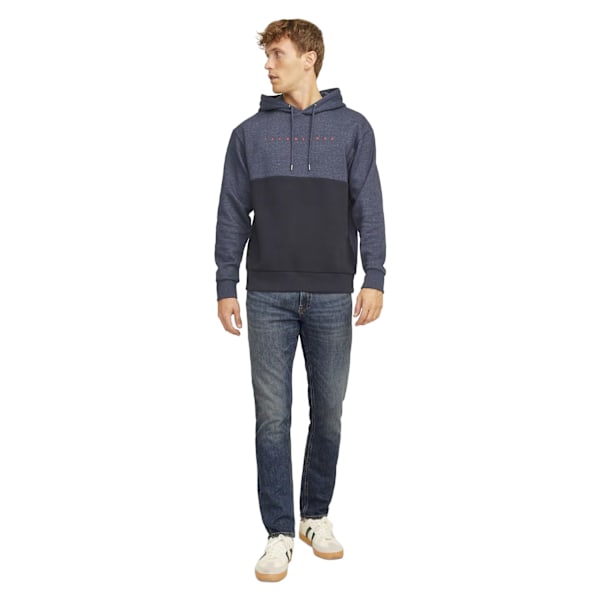 Jack And Jones Herr Clark Original Jeans 40R Blå Denim Blue Denim 40R