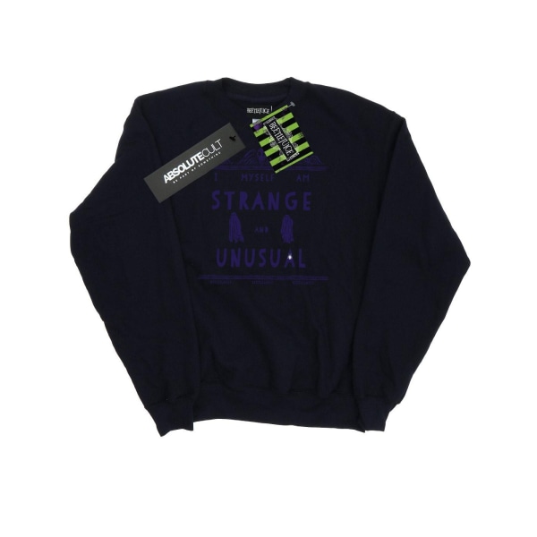 Beetlejuice Dam/Ladies Strange And Unusual Sweatshirt XXL Bl Black XXL