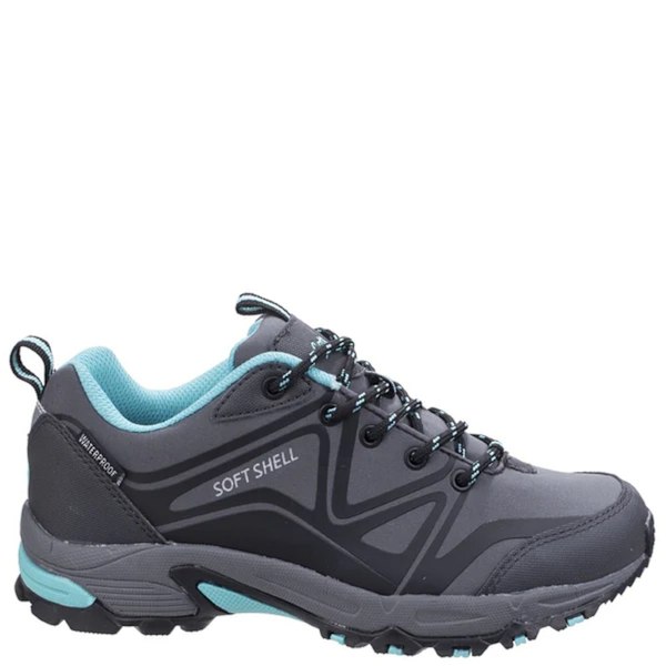 Cotswold Womens/Ladies Abbeydale Low Hiking Boots 3 UK Grå/Svart/Aqua Grey/Black/Aqua 3 UK