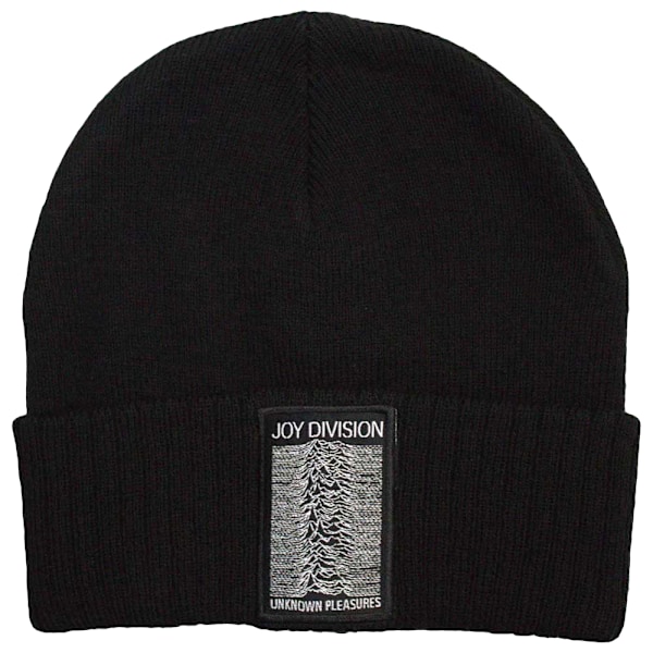 Joy Division Unknown Pleasures Beanie, One Size, Svart Black One Size
