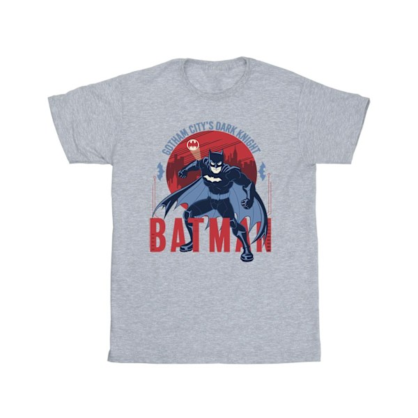 DC Comics Girls Batman Gotham City Bomull T-shirt 5-6 år Spo Sports Grey 5-6 Years