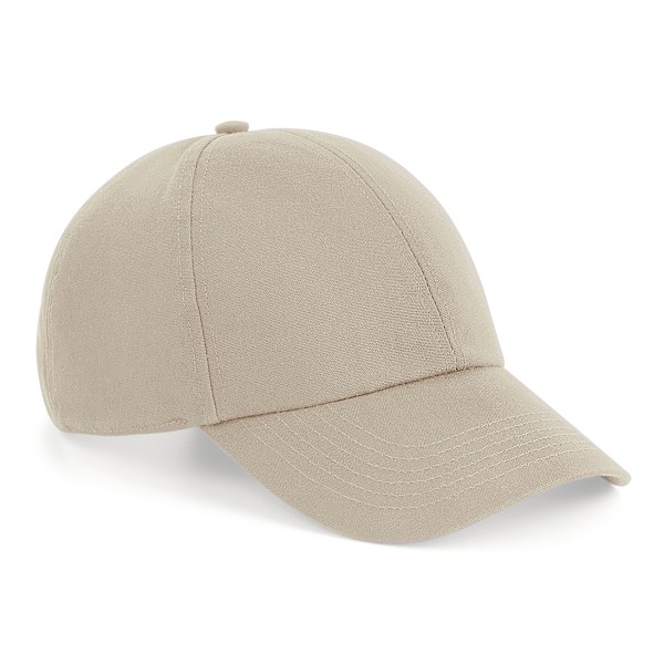 Beechfield ekologisk bomull 6-panel keps One Size Sand Sand One Size