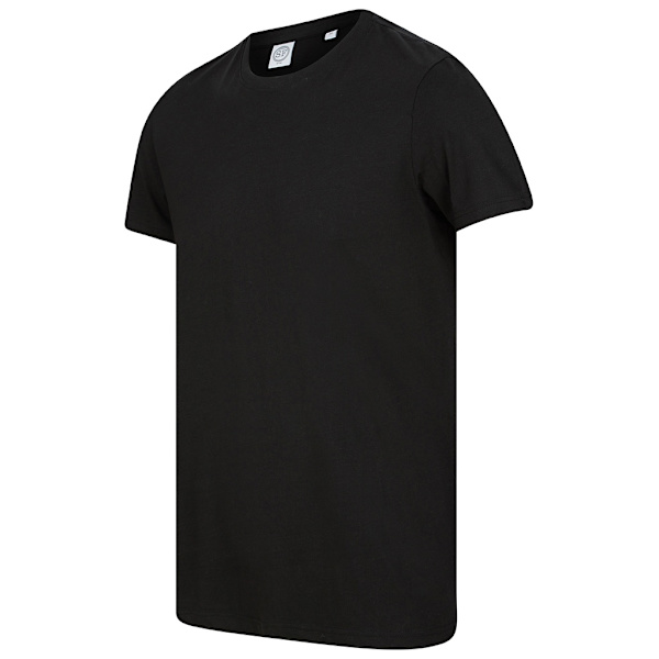 SF Unisex Adult Organic T-Shirt XS Svart Black XS