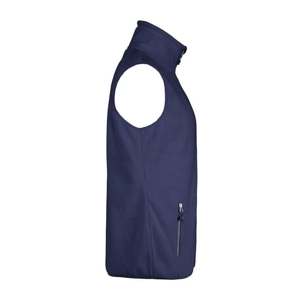 Printer RED Herr Sideflip Ärmlös Fleecetopp 3XL Marinblå Navy 3XL