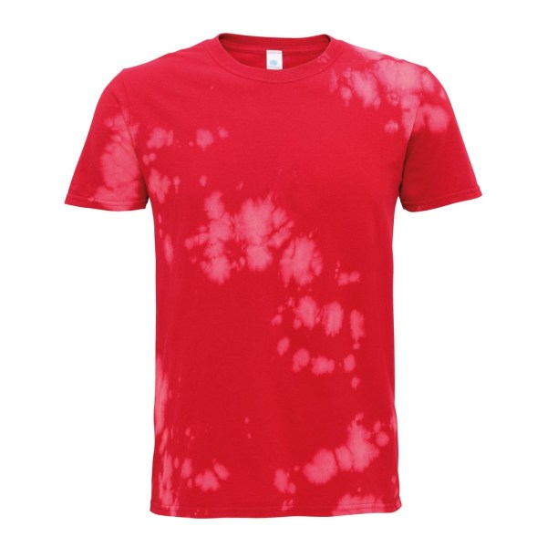 Unisex unisex blekt t-shirt M UK Röd Red M UK
