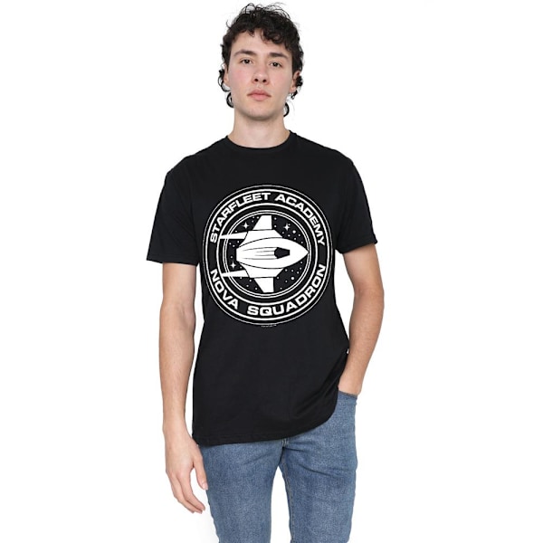 Star Trek Herr Nova Squadron T-Shirt S Svart Black S