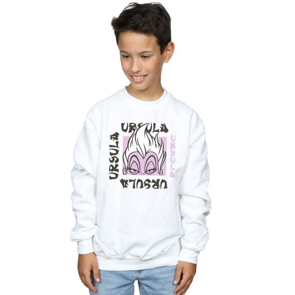 Disney Boys Ursula Take Out Sweatshirt 7-8 år Vit White 7-8 Years