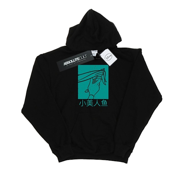 Disney Princess Ariel Den Lilla Sjöjungfrun Hår Stroke Hoodie för Män Black M