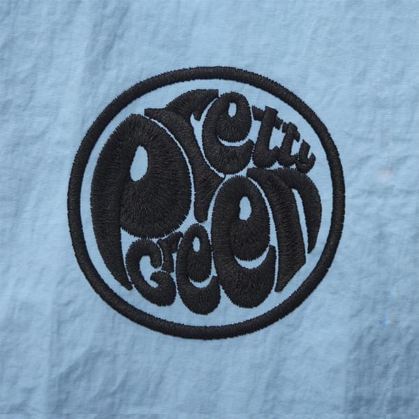 Pretty Green Herr Nylon Overshirt S Mellanblå Mid Blue S