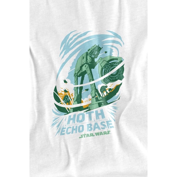 Star Wars Herr Echo Base Attack T-Shirt S Vit White S