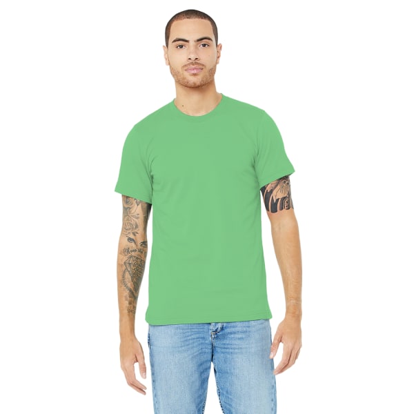 Canvas unisex jersey T-shirt med rund hals / kortärmad herr T-Sh Mauve 2XL