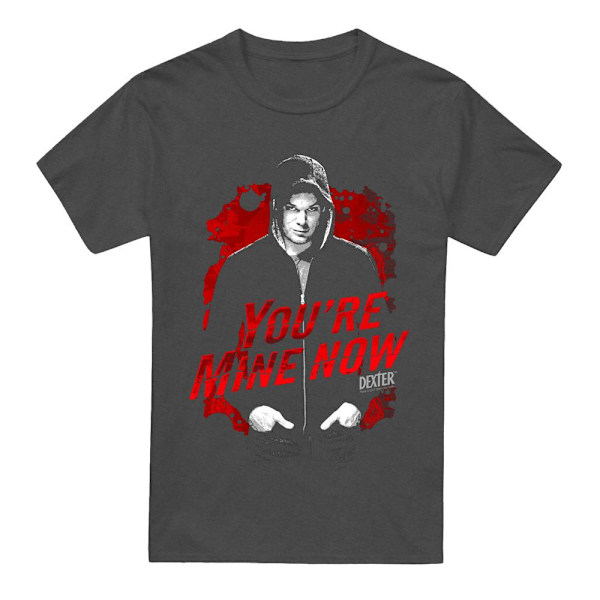 Dexter Unisex Vuxen Dark Passenger T-Shirt L Gråmelerad Charcoal L