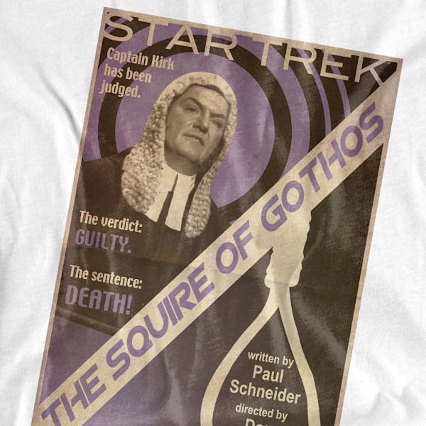 Star Trek Herr The Original Series Avsnitt 17 T-Shirt L Vit White L