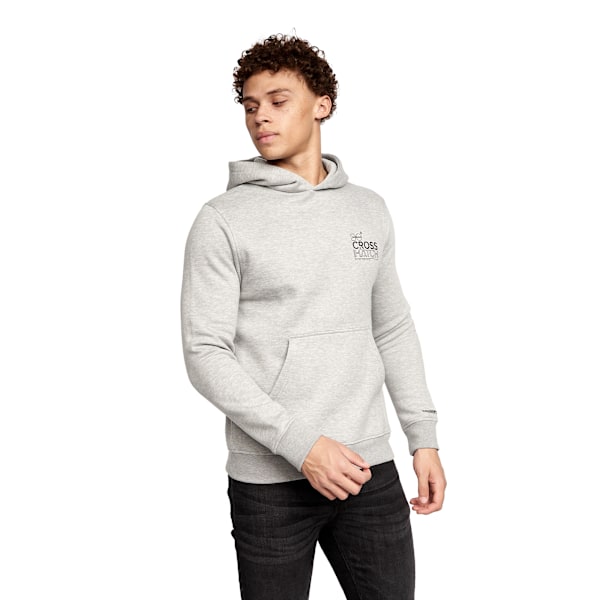 Crosshatch Burmax Hoodie för män (2-pack) XXL Blå/Grå Blue/Grey XXL