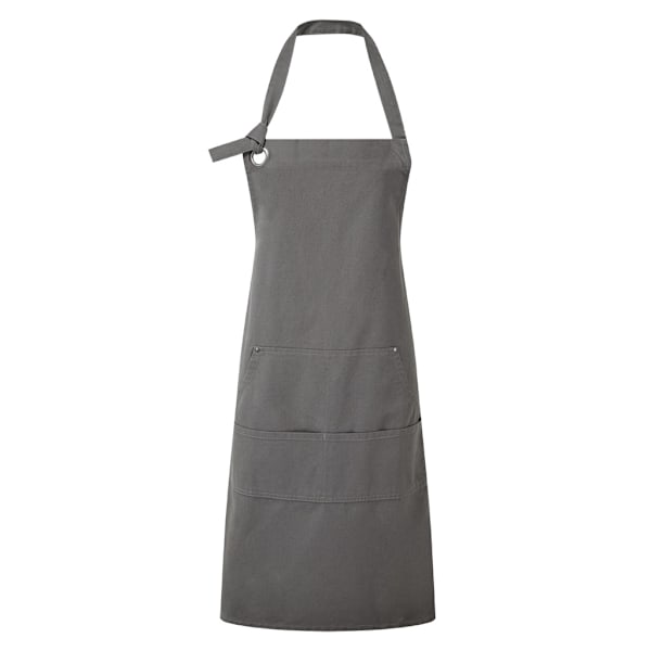 Premier Calibre Heavy Canvas Fickförkläde En Storlek Mörkgrå Dark Grey One Size
