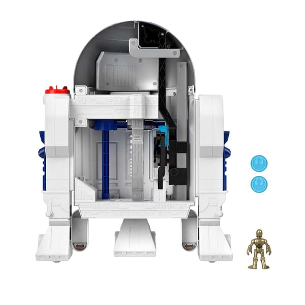 Star Wars Barn R2-D2 & C3PO Interaktiv Leksak En Storlek White/Blue One Size
