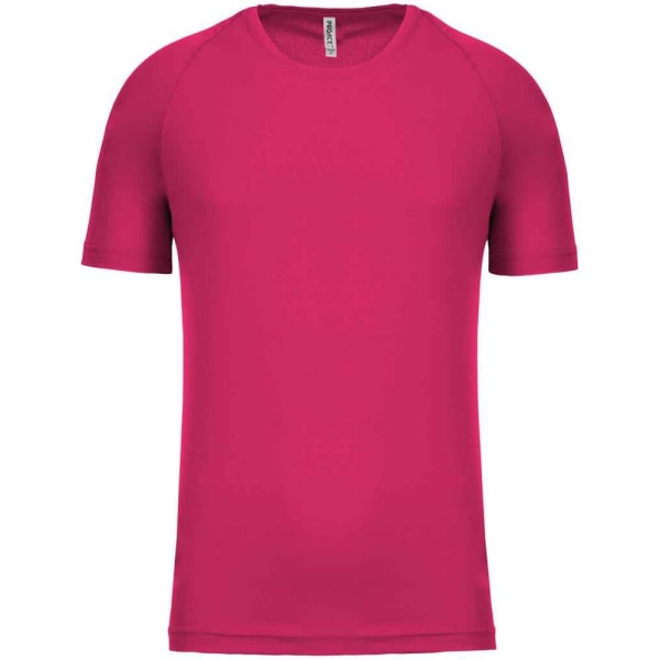 Proact Mens Performance kortärmad T-shirt XXL Fuchsia Fuchsia XXL